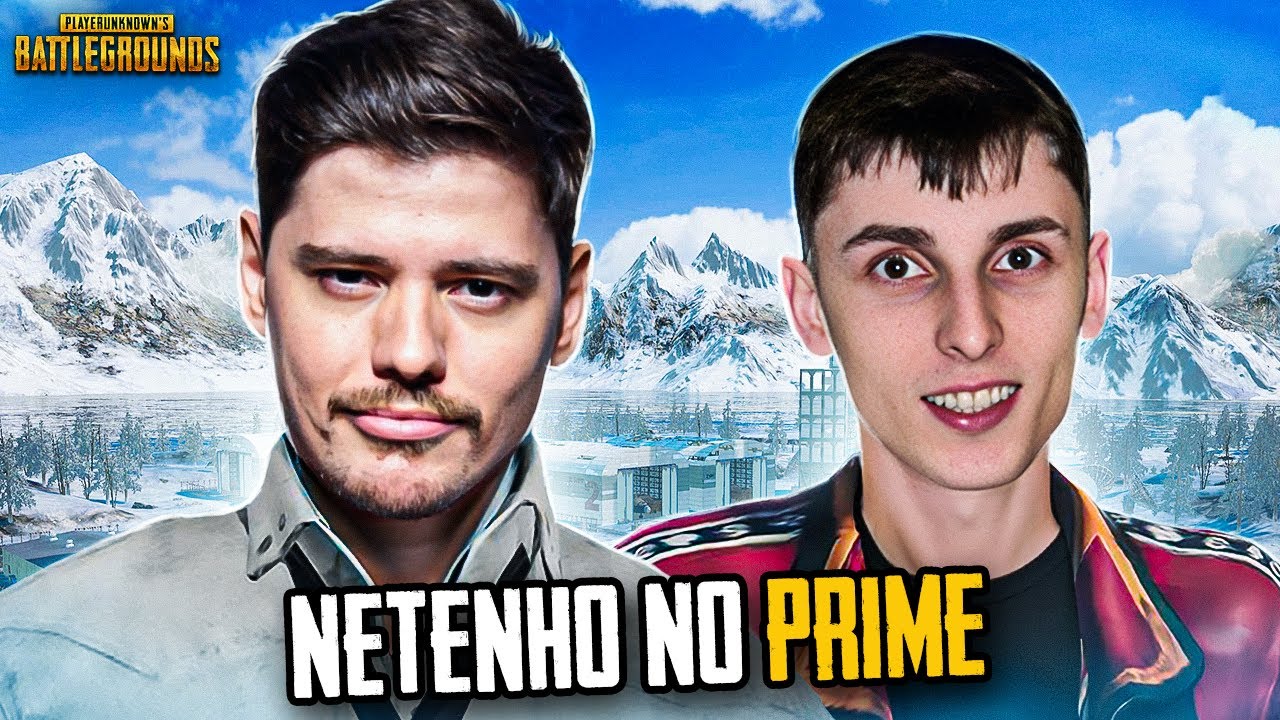 NETENHO NO MODO PRIME NO PUBG!
