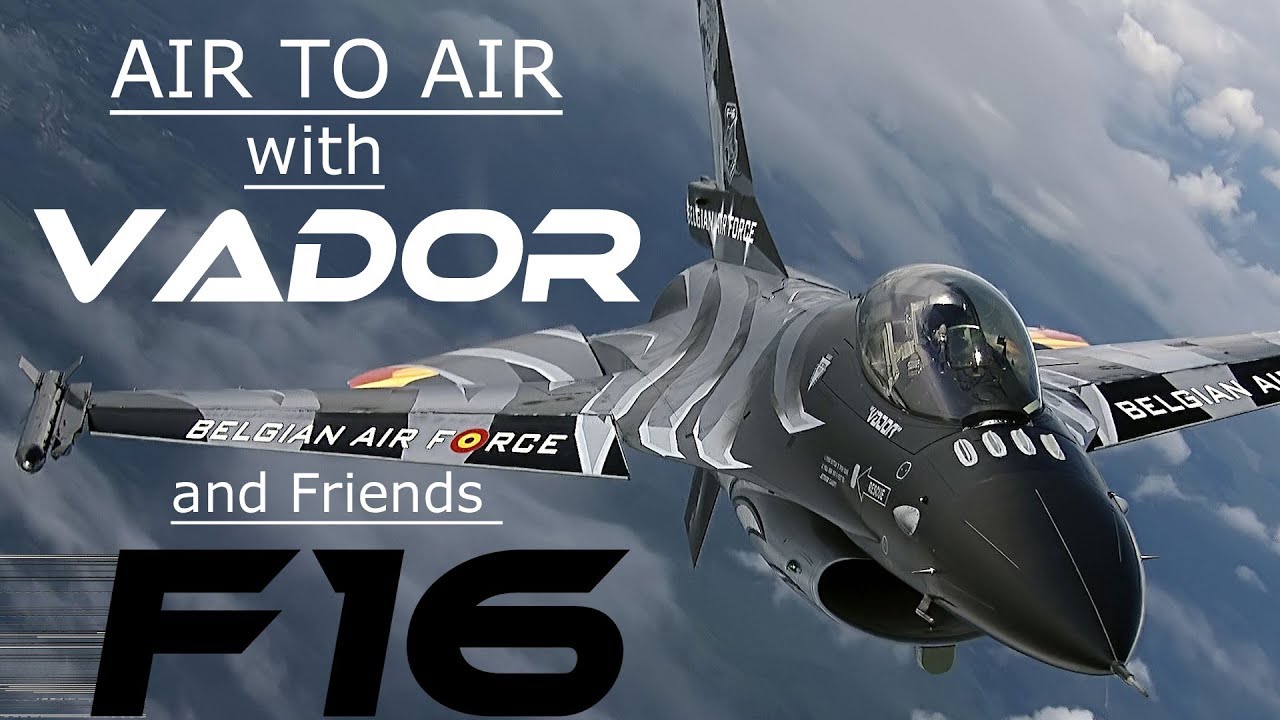 F16  4K UHD  F-16  Air to Air  with  Stefan 