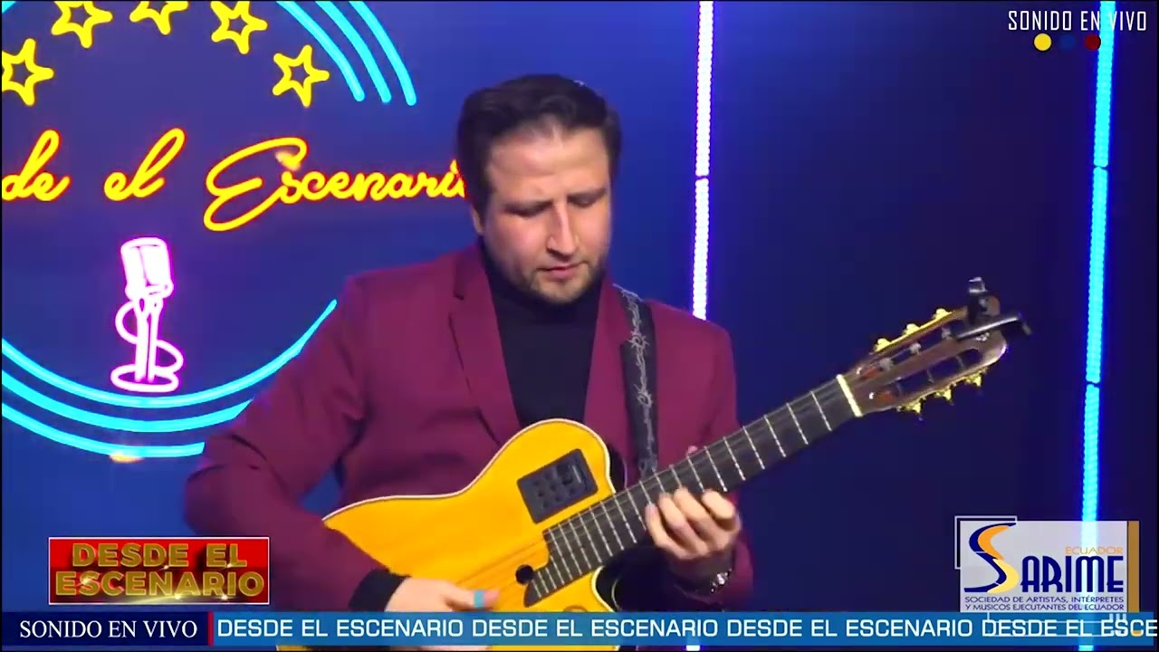 EL PILAHUIN - Requinto Instrumental - JHONNY VÉLEZ - Desde el ESCENARIO 