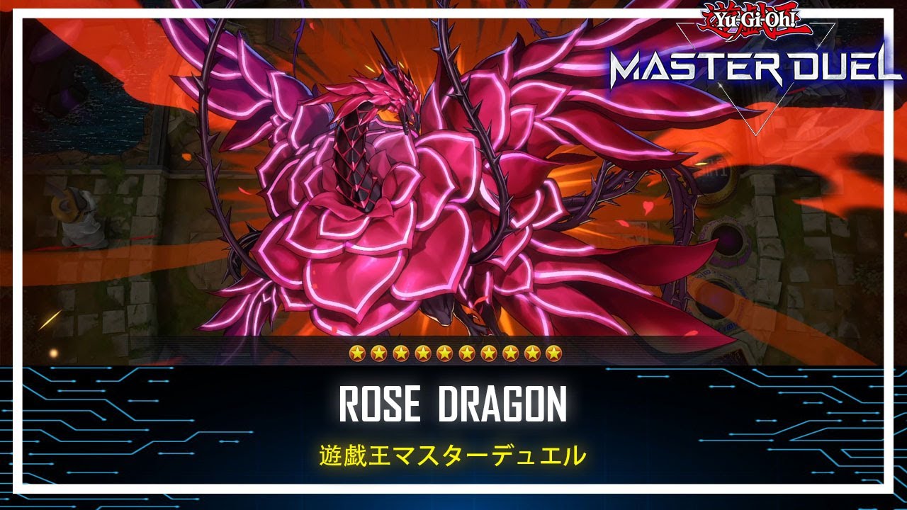 Rose Dragon - Destroy All Cards / Banish All Cards in Graveyard [Yu-Gi-Oh! Master Duel]