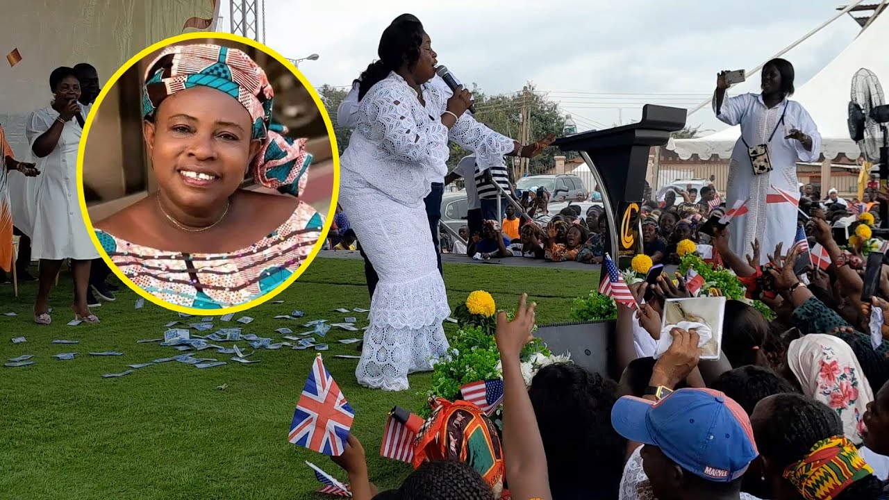 MAMA ESTHER CRIES AS SHE PERFORMS ONYAME AYE BI SONGS AT LIBERTY CONFERENCE