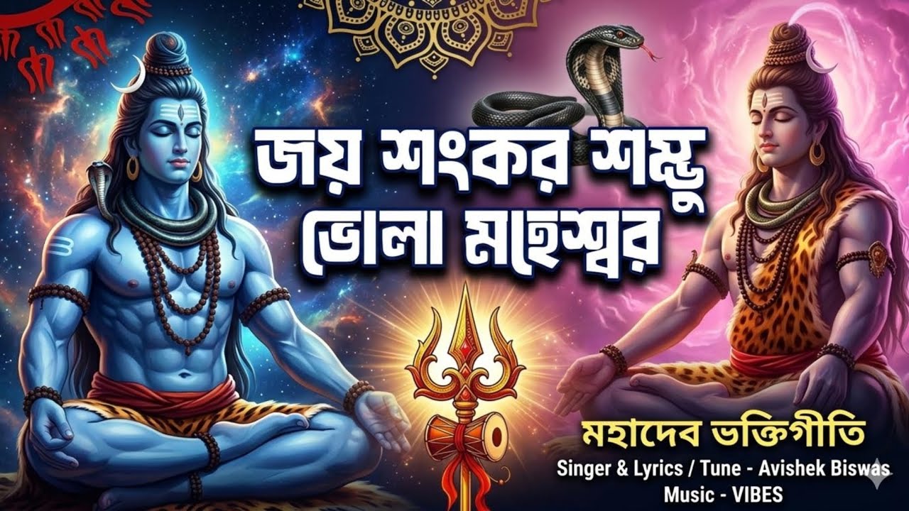 জয় শংকর শম্ভু ভোলা মহেশ্বর || মহাদেব ভক্তিগীতি || Music by - Vibes|| Lyrics & Tune -Avishek Biswas 