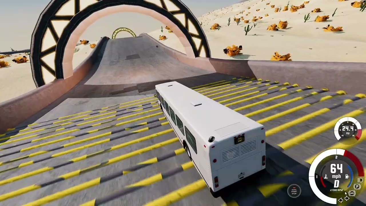 Cars Drive Off Cliff Into Lava! | BeamNG Drive Crashes