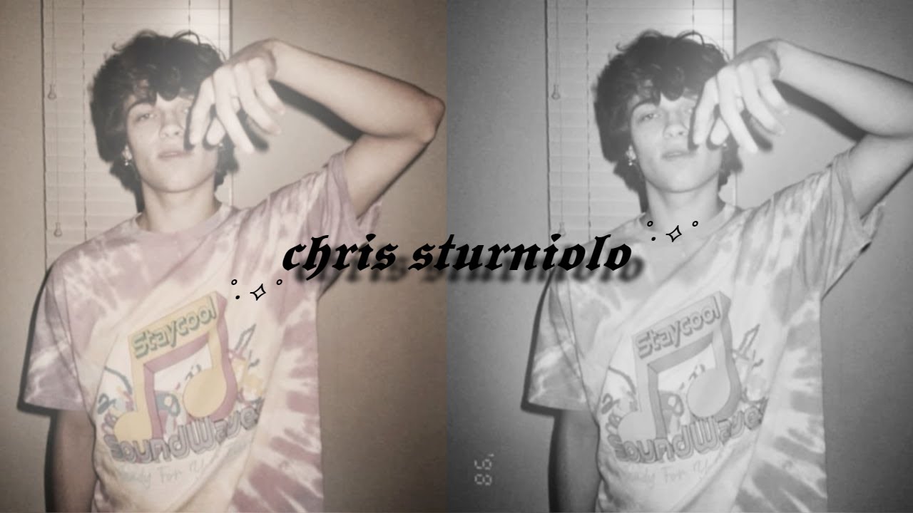 ⊹ ࣪ ˖ # CHRIS STURNIOLO ➜ EDITS ꒱₊˚✧