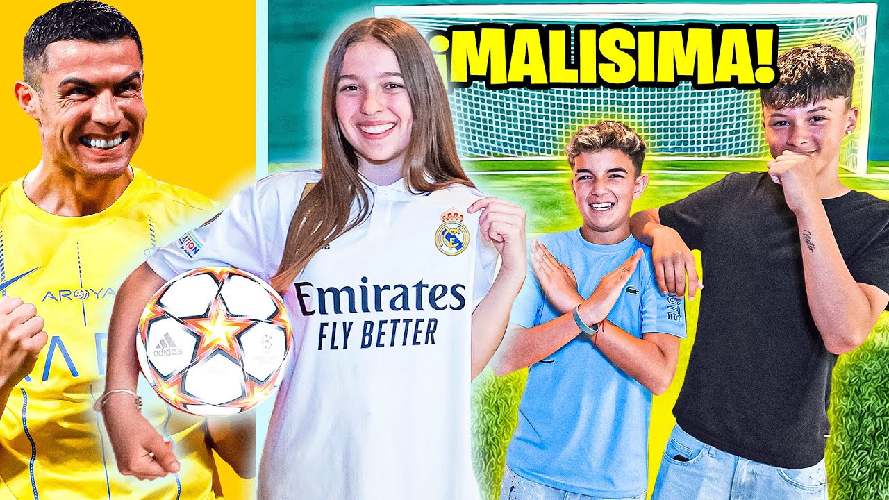 ENSE&Ntilde;&Eacute; a JUGAR a FUTBOL a MI AMIGA! *muy divertido*