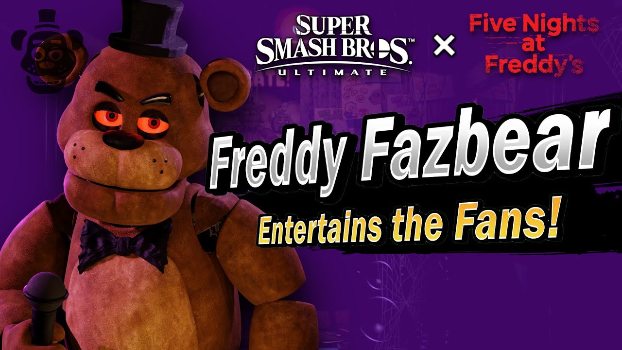Что, если бы Фредди Фазбер из «Five Nights at Freddy's» присоединился к Super Smash Bros.? (Конце...