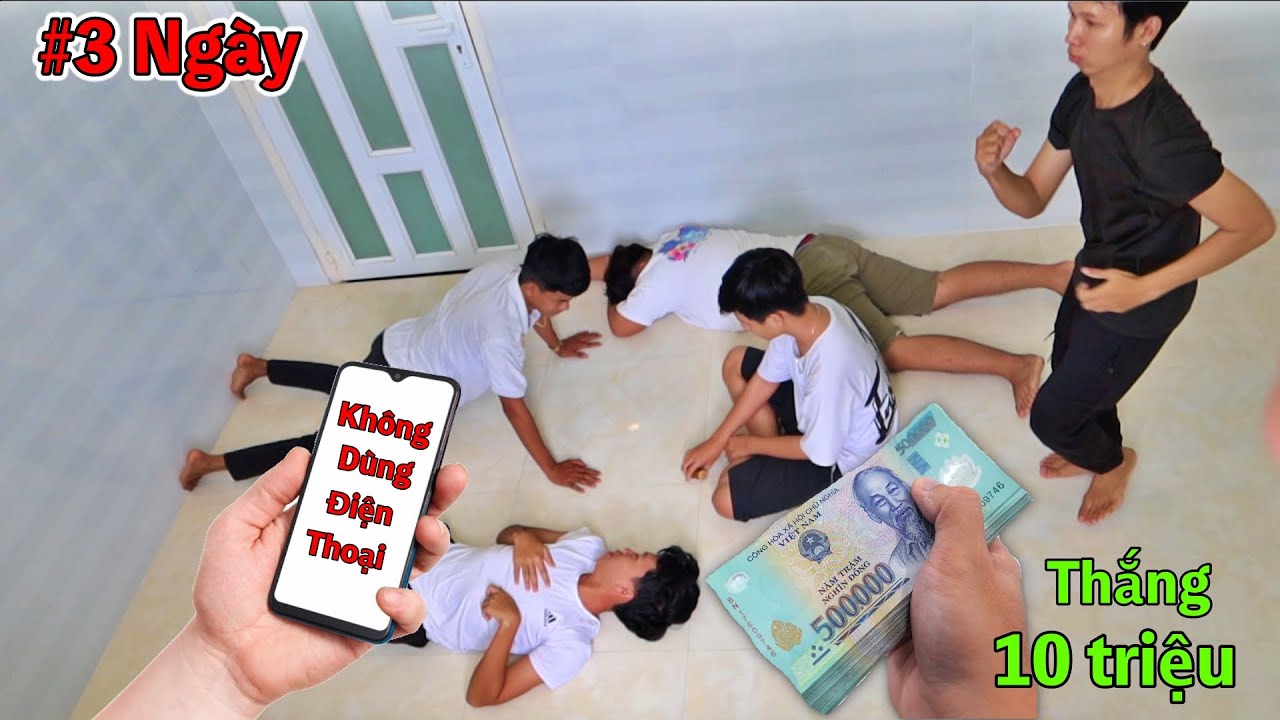 Người Cuối Cùng Còn Sống Trong Căn Phòng Trống và Không Được Dùng Điện Thoại sẽ Thắng 10 Triệu