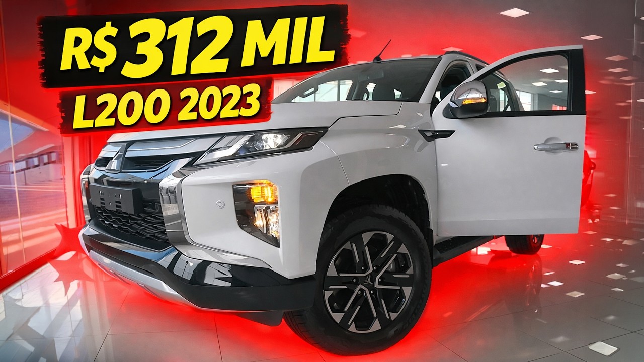 R$ 312 MIL: L200 2023 AO VIVO no showroom