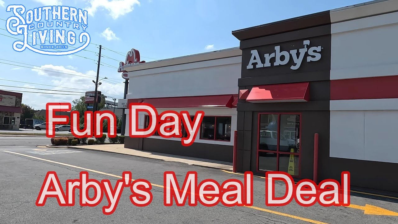 Fun Day  --  Marie's Childhood Home and Neighborhood  --  Arby's Meal Deal