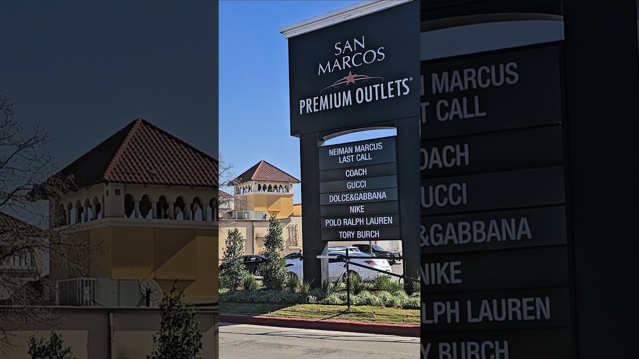 Outlets de San Marcos! Muy cerca de San Antonio! Video nuevo para los amantes de las compras!
