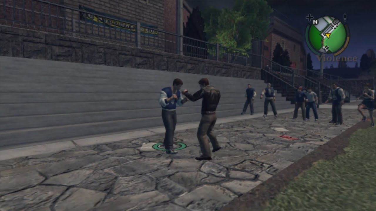 Bully SE: Player Mod - Johnny Vs Ted (Jock Fight)