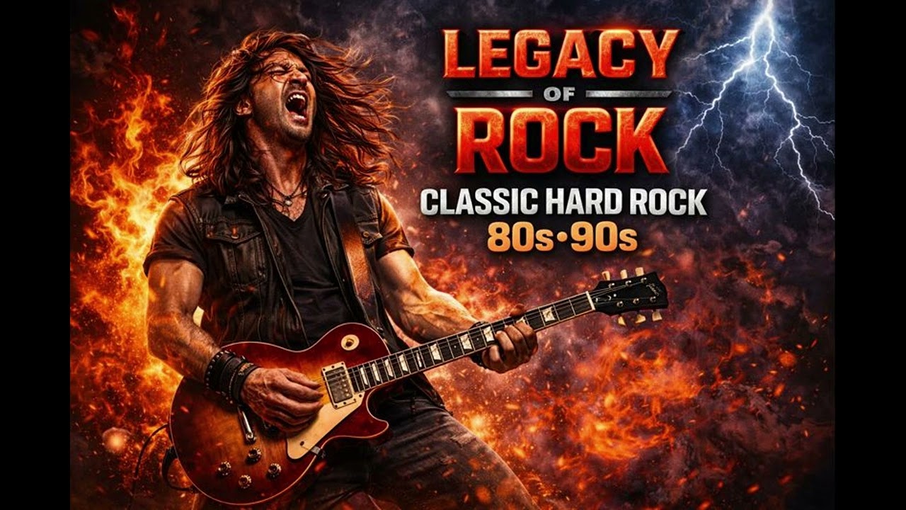 CLASSIC HARD ROCK 80s•90s | Legacy of Fire and Steel ⚡ Timeless Rock Anthems
