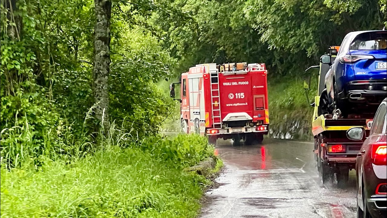 METEO BIZZARRO VIOLENTA GRANDINATA sul SAN PELLEGRINO IN ALPE, incidenti e diverse auto coinvolte!