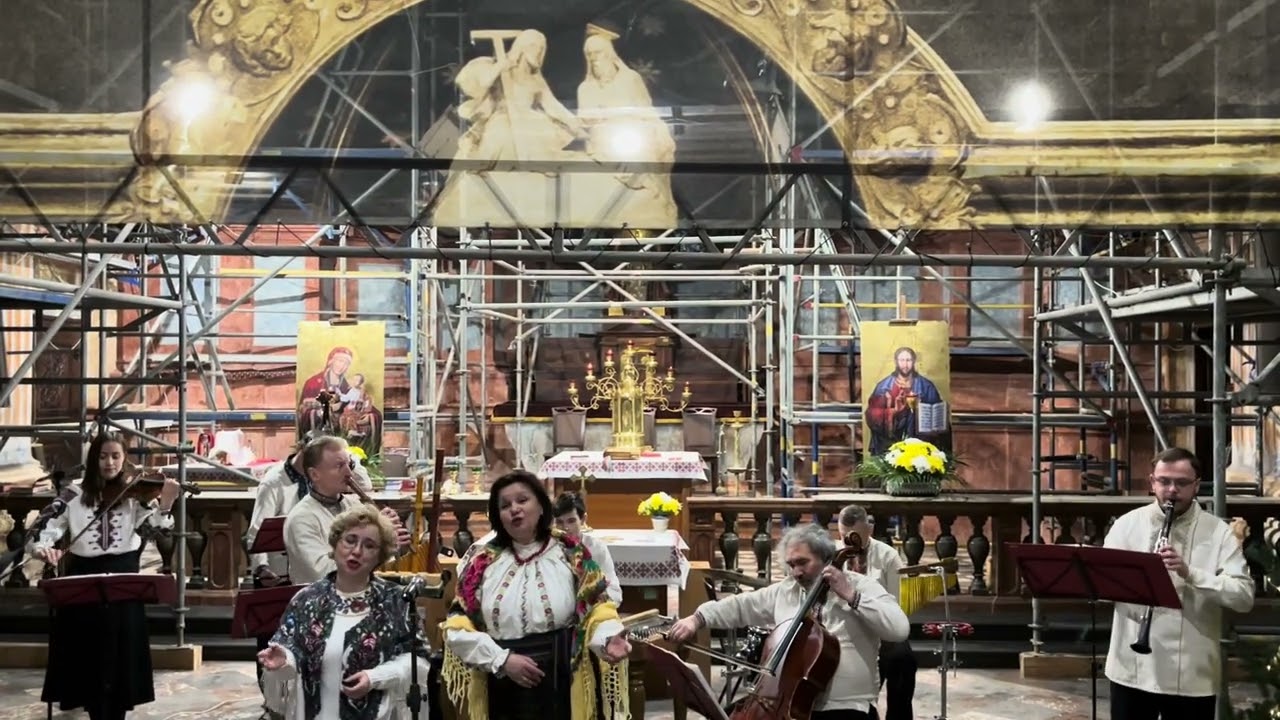 Тиха ніч. Ірина Ключковська, Ольга Фенюк, «Високий Замок», храм Св. Петра і Павла, Львів