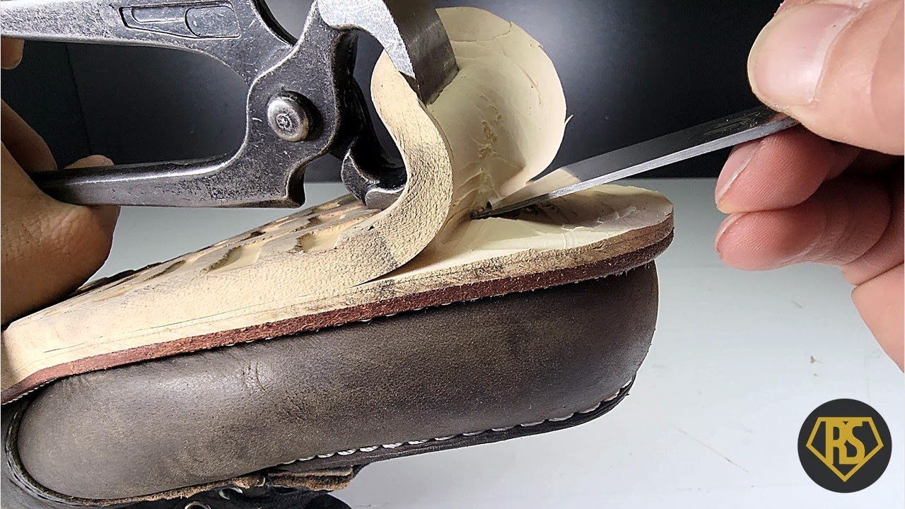 🕵️How toㅣReplacing RED WING BOOTS FULL SOLES ㅣ 4K 🔨