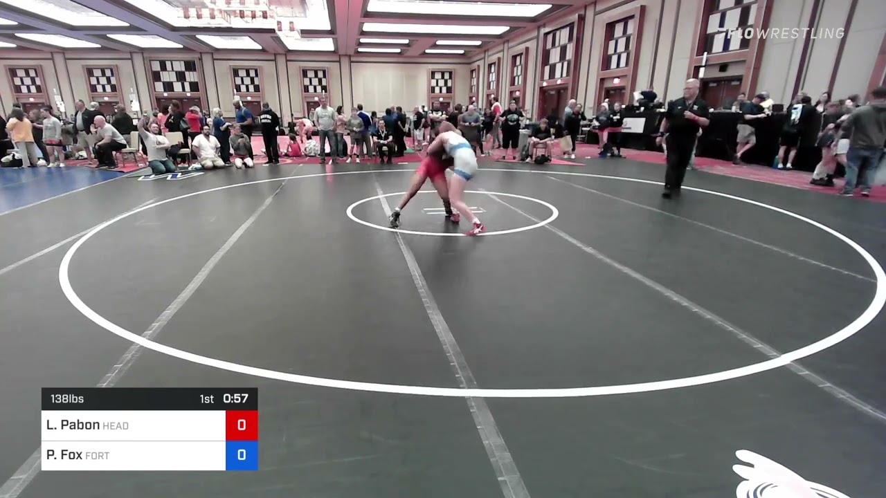 138 Lbs Rr Rnd 3 - Lexy Pabon, HeadHunters Wrestling Club Vs Paisley Fox, Fortify Wrestling B1f2