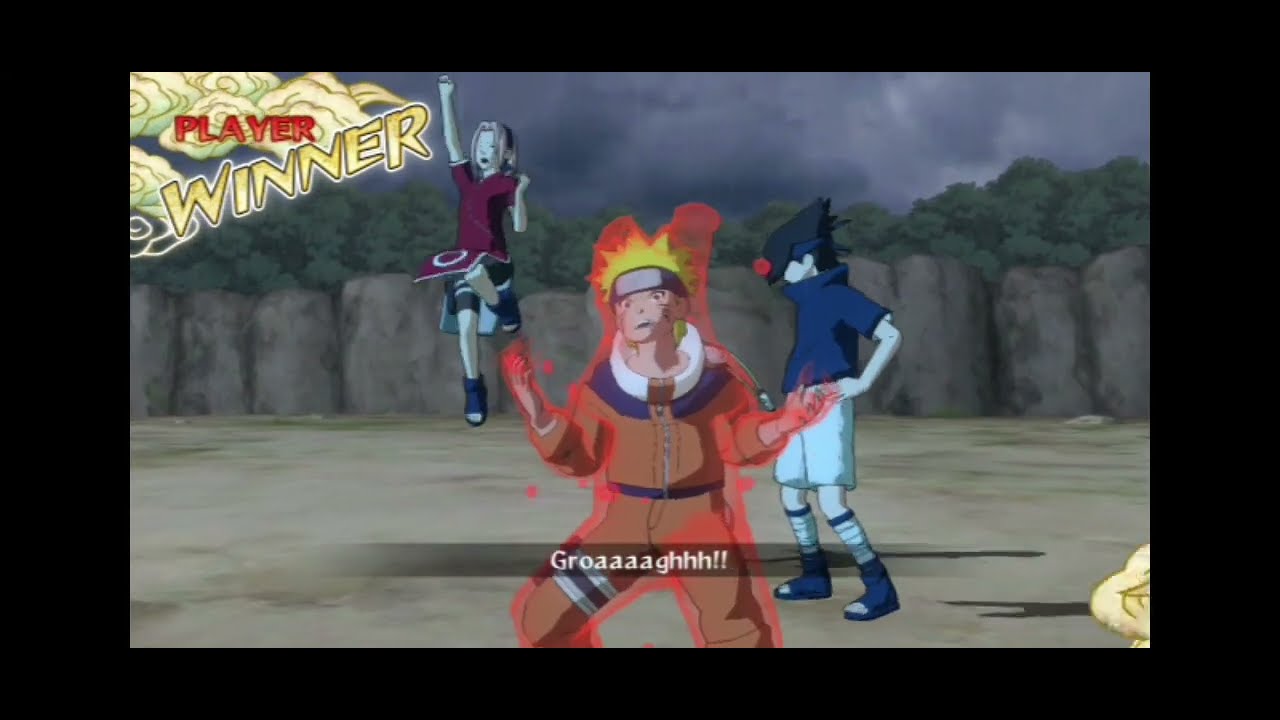 NARUTO VS SASUKE IN AWAKENING MODE!!