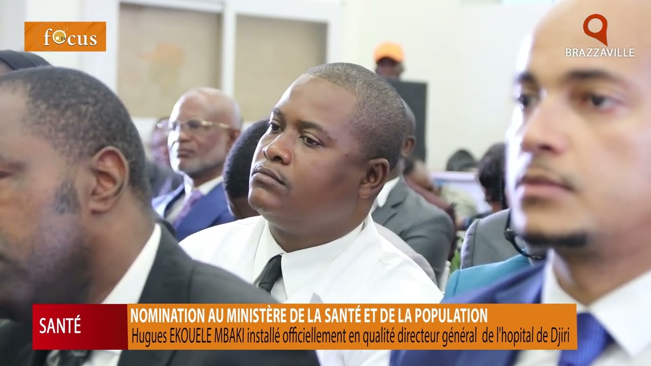 Hugues EKOUELE MBAKI prend les rênes de l'hôpital général de Djiri. 