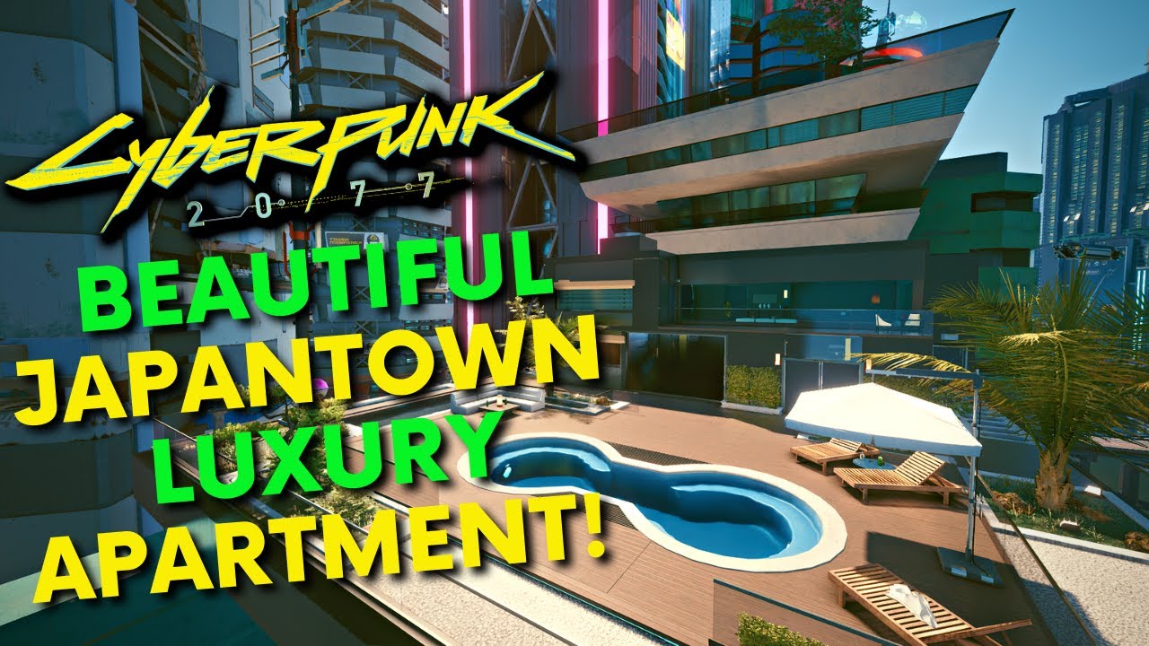 Cyberpunk 2077 - Beautiful Japantown Luxury Apartment! [Mod]