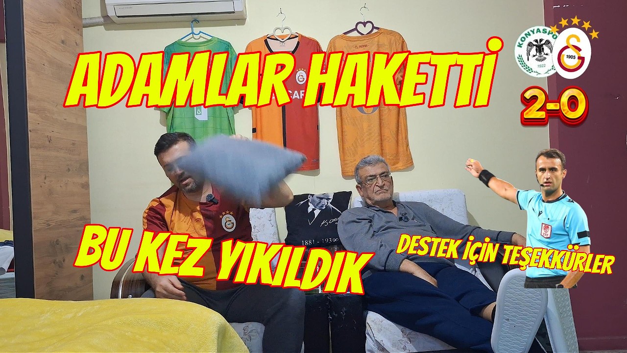 Yıktılar Konya 2-0 GALATASARAY