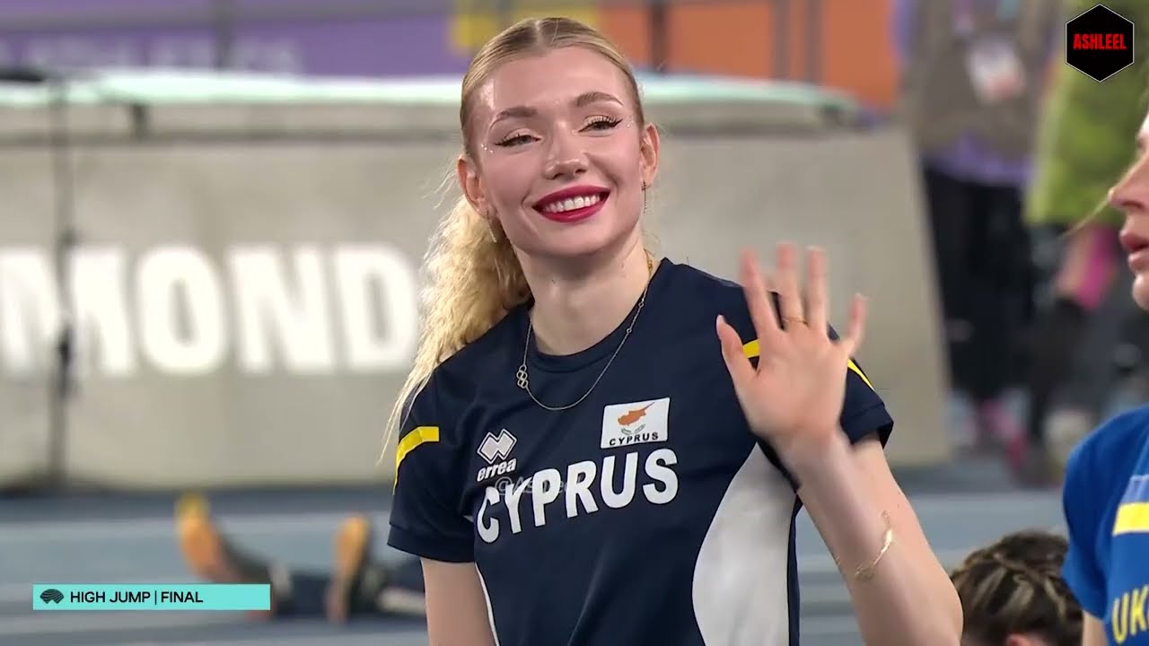 Финал соревнований по прыжкам в высоту среди женщин в помещении 2025 года #womenshighjump #female...