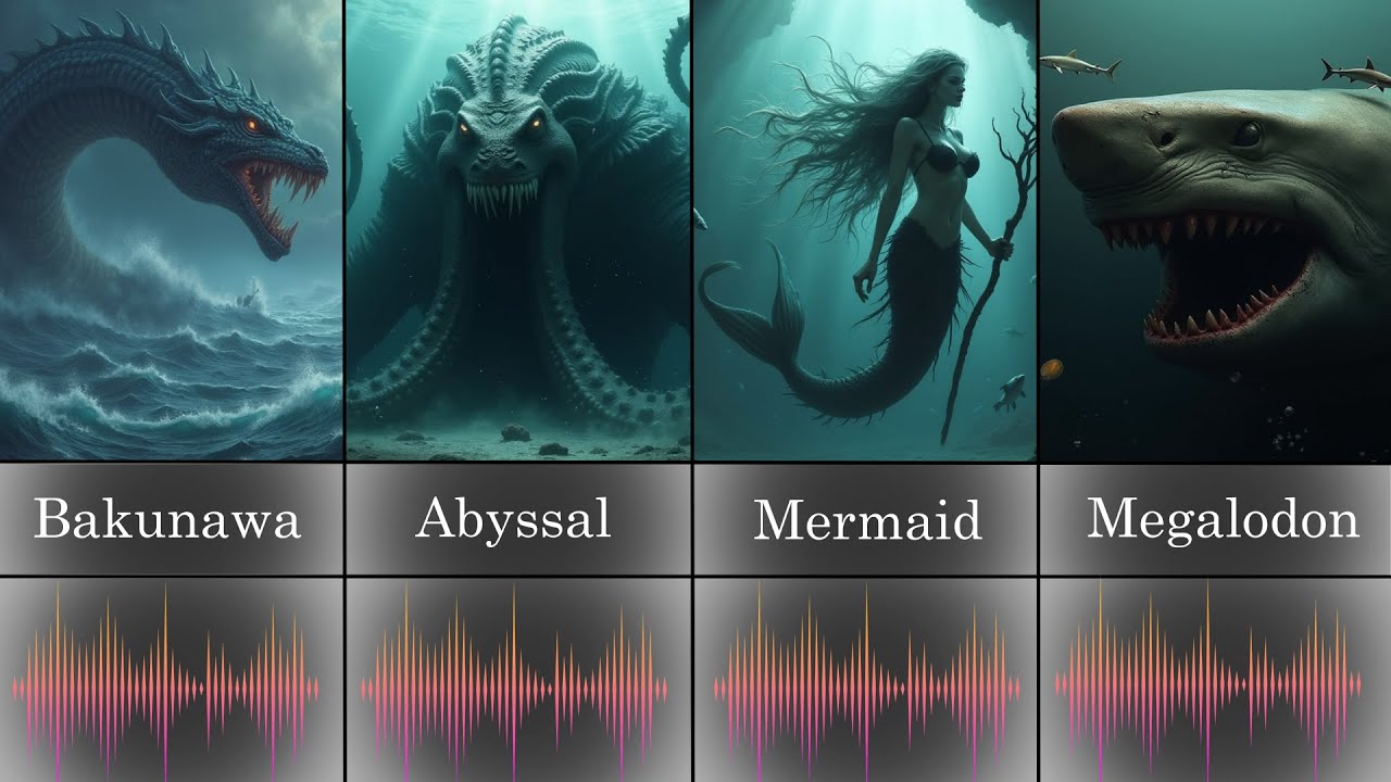Mythical Sea Creatures Sound (With Audio) PART 2