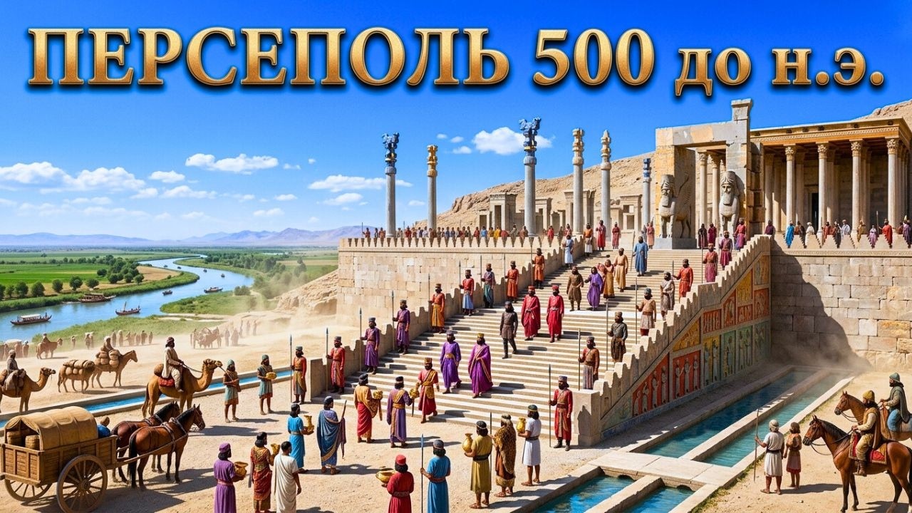 ПРОЖИВИТЕ ЖИЗНЬ В КОЛЫБЕЛИ ПЕРСИДСКОЙ ИМПЕРИИ | 500 Г. ДО Н.Э. | 24 ЧАСА В ДРЕВНЕМ ПЕРСЕПОЛИСЕ
