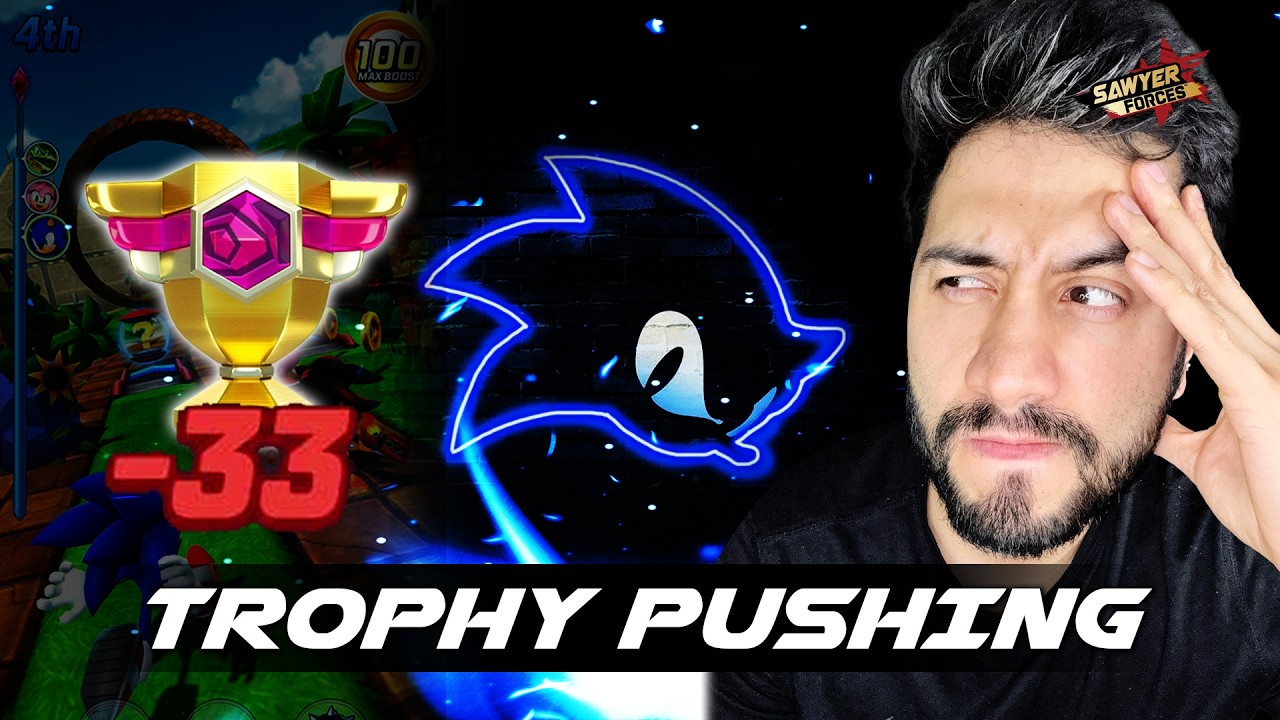 PUSHING TROPHIES - Sonic Forces Speed Battle