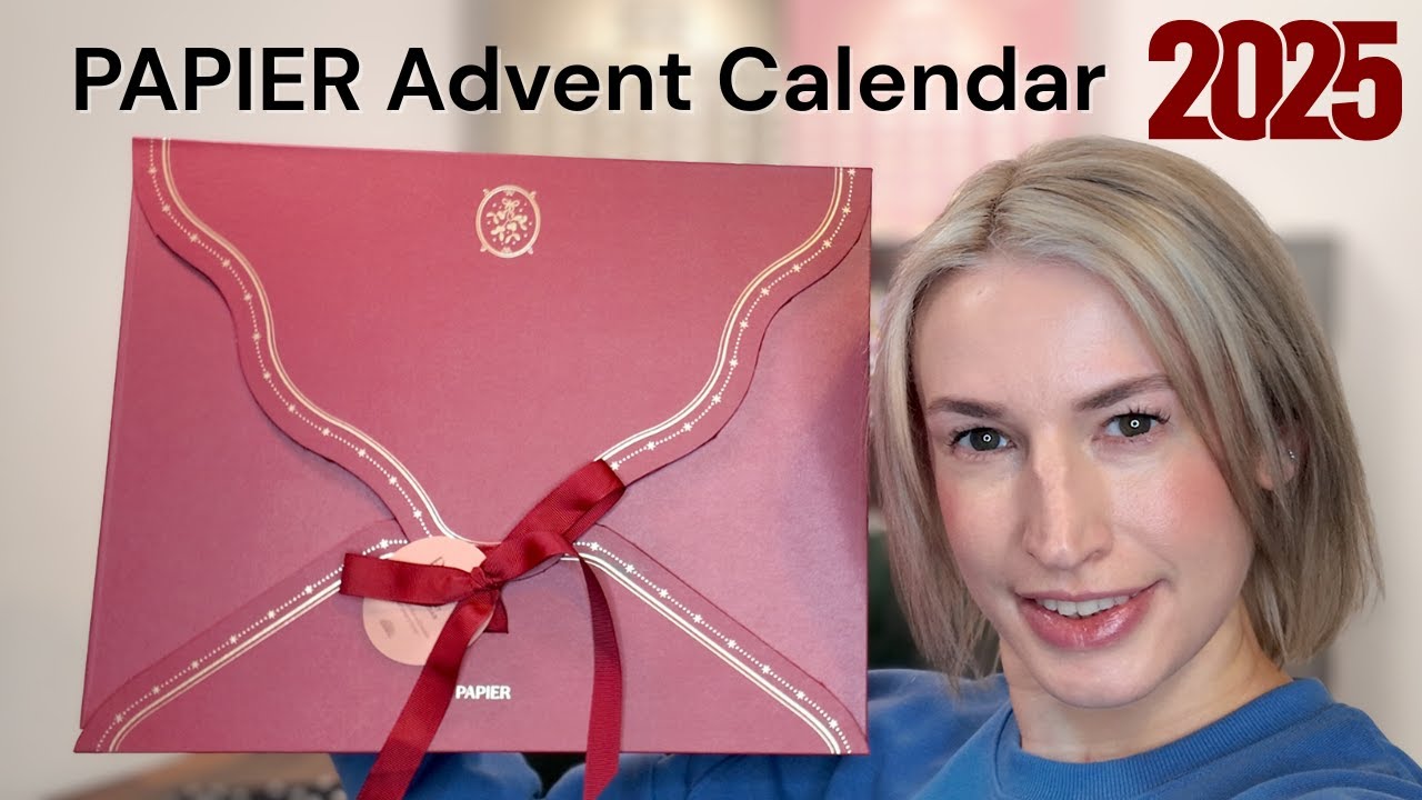 Адвент-календарь из канцелярских товаров Papier 2025