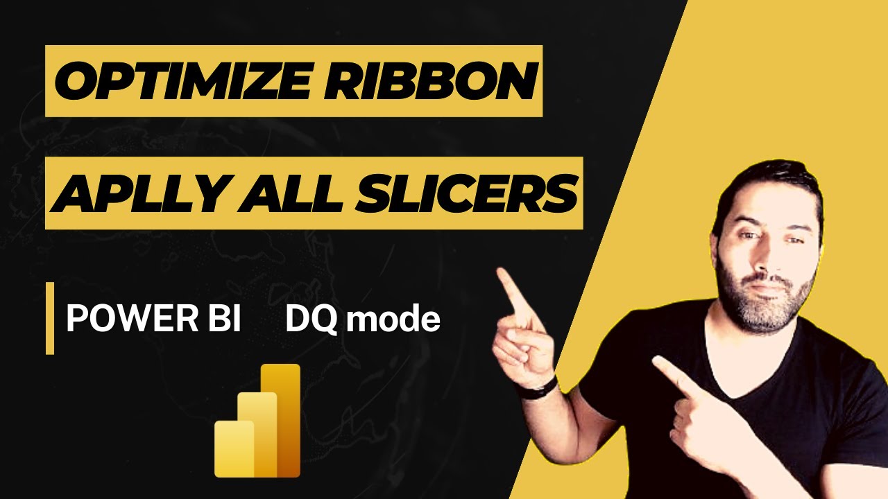 Power BI Optimize Ribbon & Apply all slicers