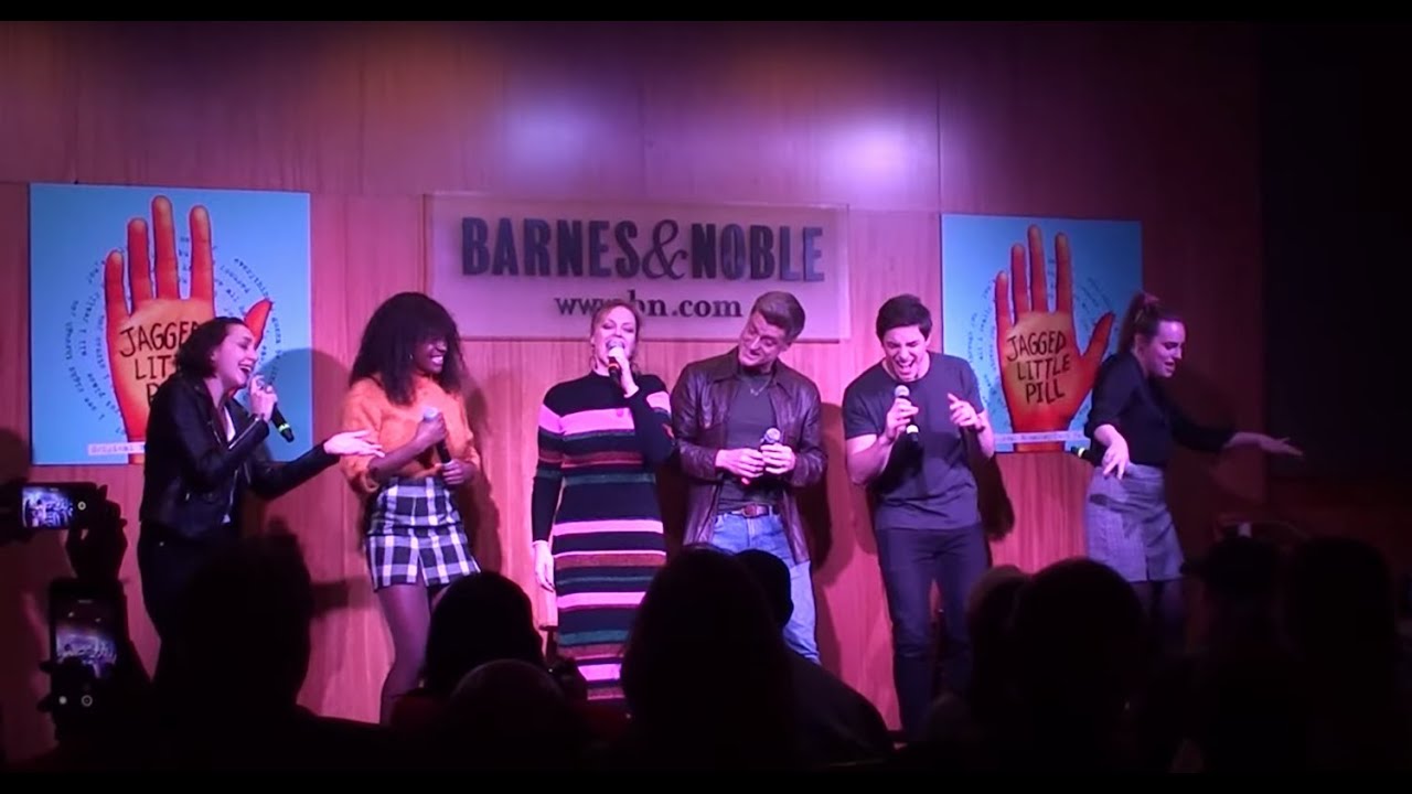 Jagged Little Pill Broadway performance @ Barnes & Noble, 1/24/20 - FULL SHOW