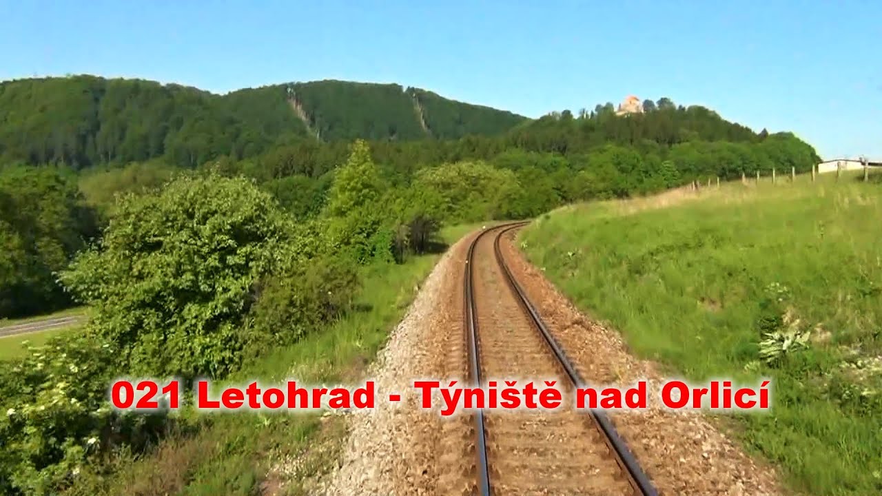 Trať 021 Letohrad - Týniště nad Orlicí