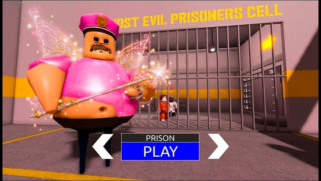 BARRY'S PRISON RUN OBBY (HARD MODE) Roblox | Full Walkthrough No Death 4K