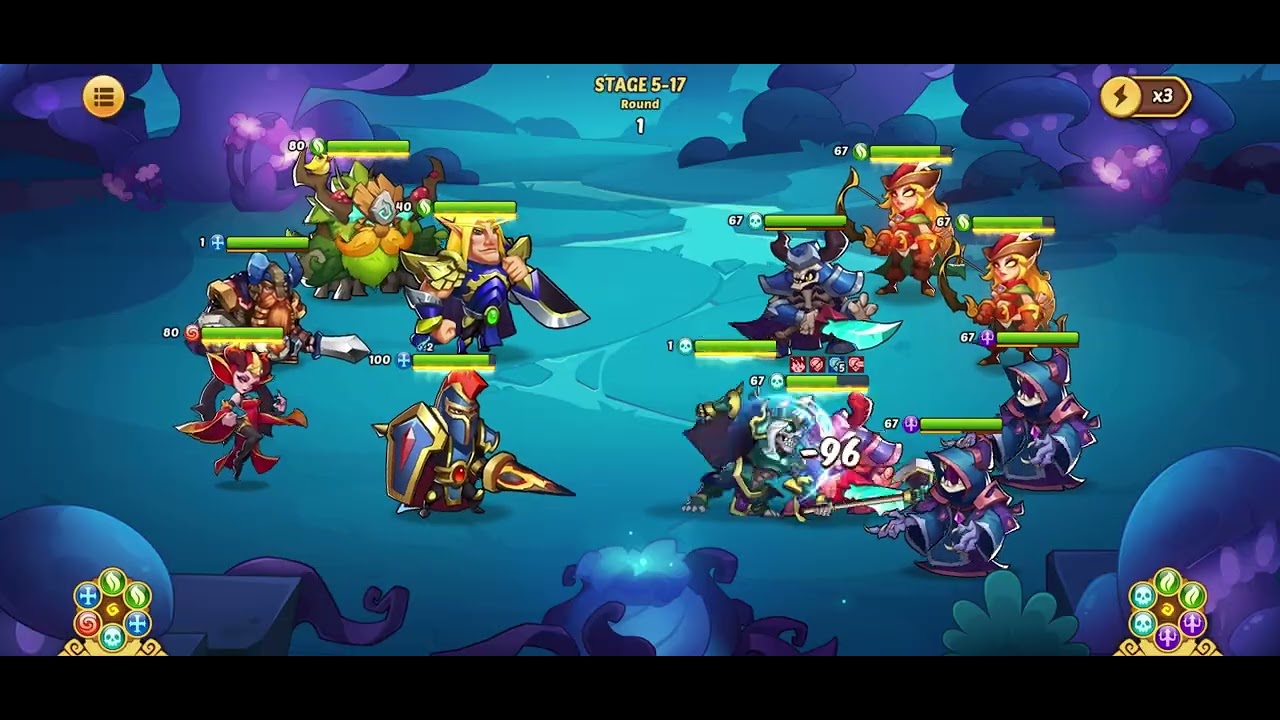 Reviving an acc week 1 (idle heroes gameplay)