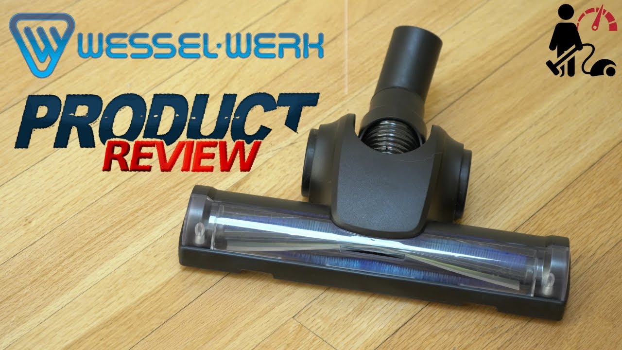 Soft Roller Hard Floor Cleaner Head  Wessel Werk HFT 265 REVIEW