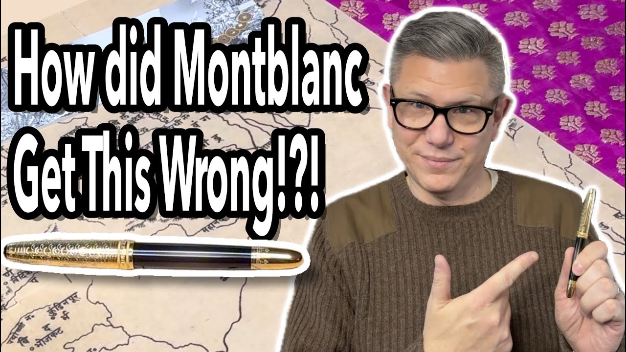 Чем перьевая ручка Montblanc Around the World сравнима с книгой!