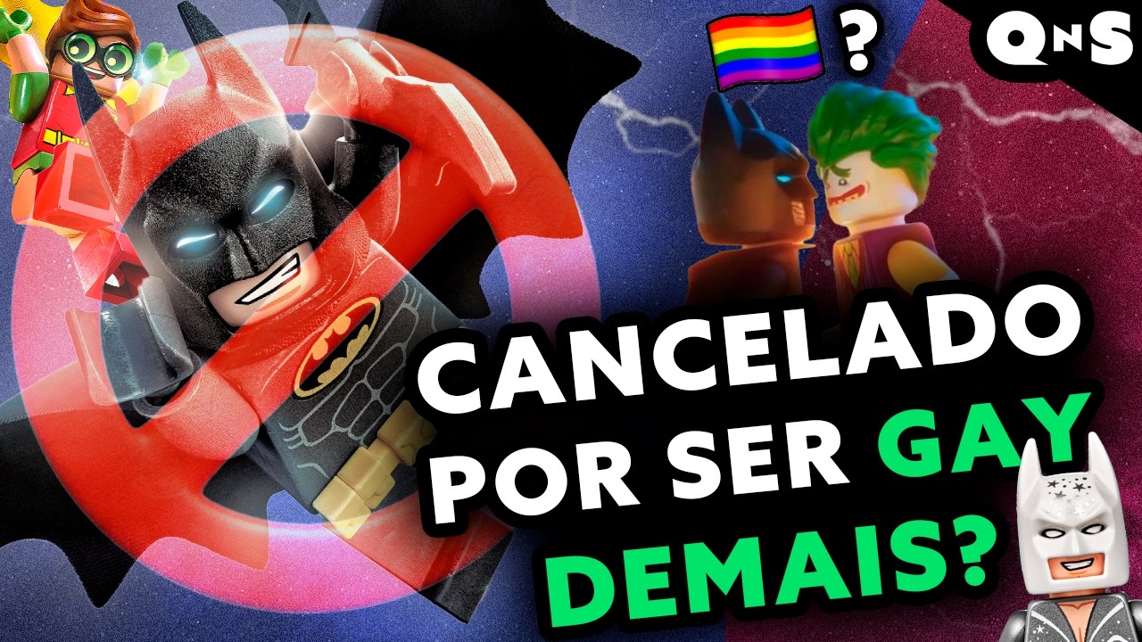 DEPRESSÃO, BROMANCE, MAUS TRATOS! Você não entendeu Batman Lego!!!
