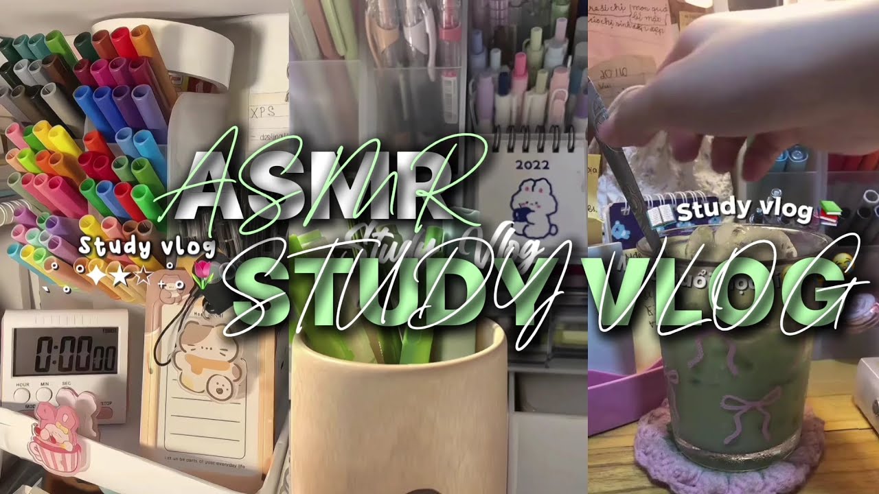 [ ASMR STUDY VLOG #31 ] Tổng Hợp Video Asmr Study Vlog 🍉