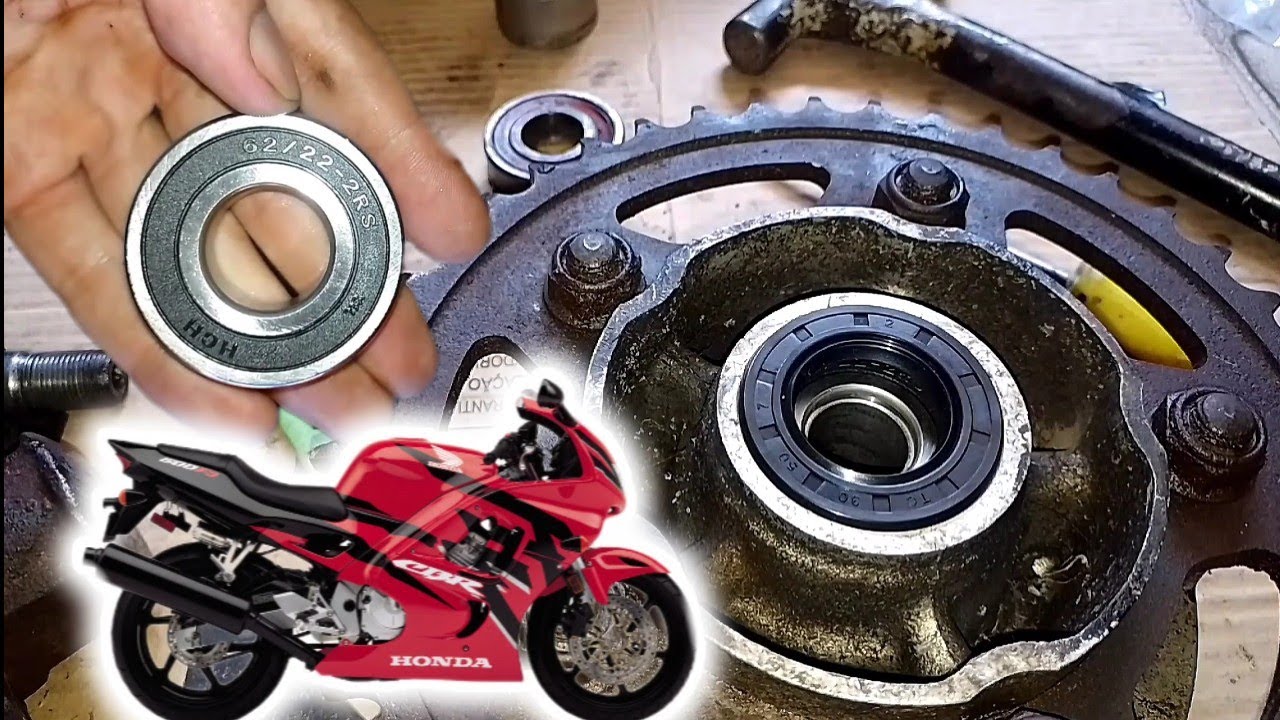 Rolamento e retentor compatível com a CBR 600f 