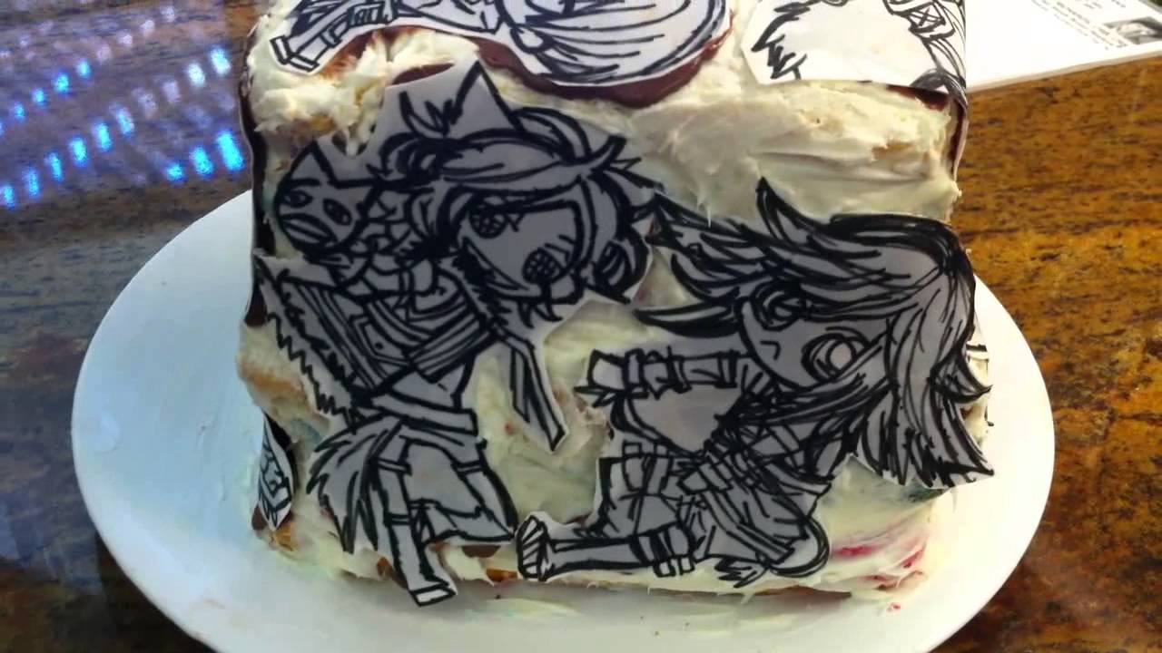 My Hand Made ShiroAri 29th B-Day Cake