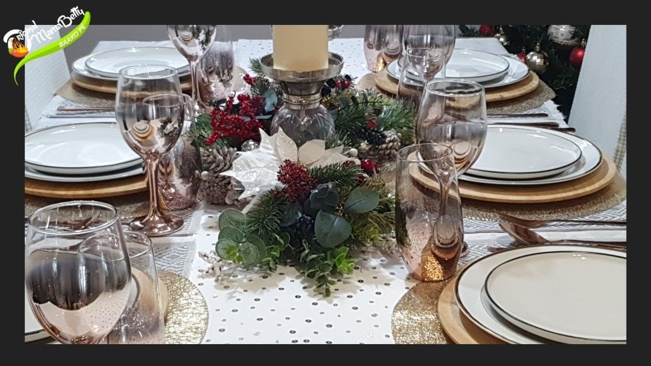EP1 -CHRISTMAS TABLE SETTING IDEAS - VLOGMAS 2020