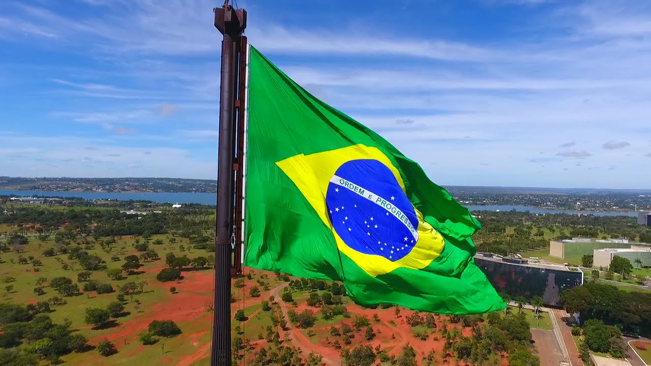Sobrevoo em Brasilia - Capital do Brasil, Distrito Federal.
