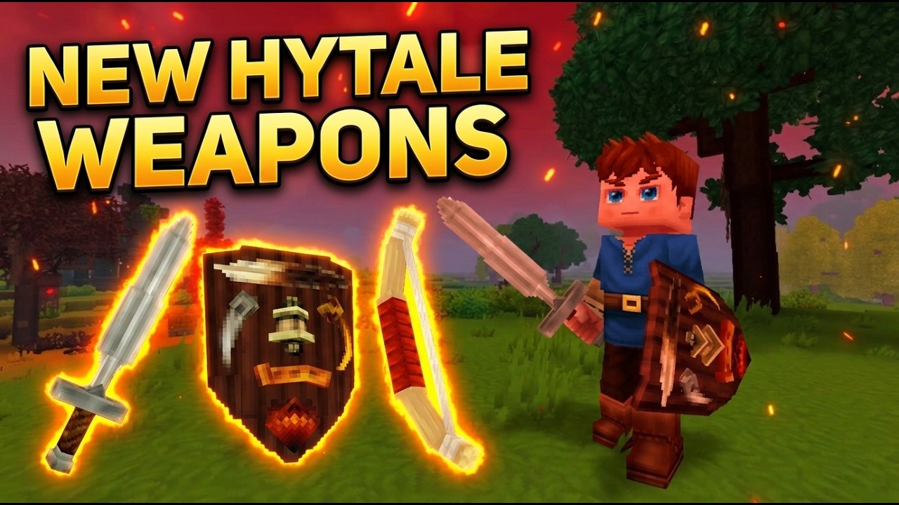 These Magic Weapons Are Coming to Hytale...
