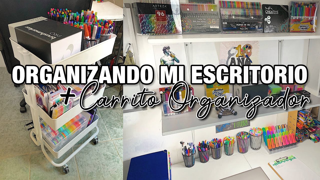Compré un CARRITO ORGANIZADOR🌟 | Organizándonos para el regreso a clases🎒🖍