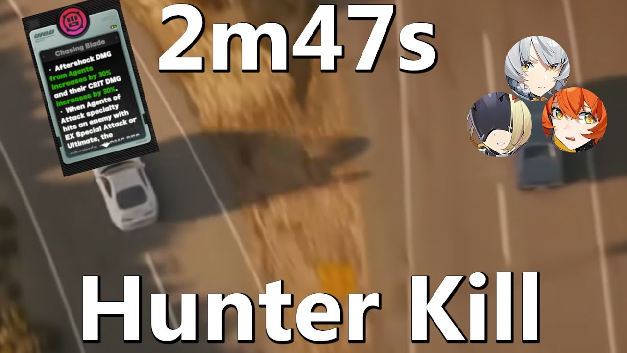 Sanby - Wandering Hunter Kill in 2m47s | Threshold Sim | M2P1 Sanby, M1P1 Trigger, M1P1 Orphie | ZZZ