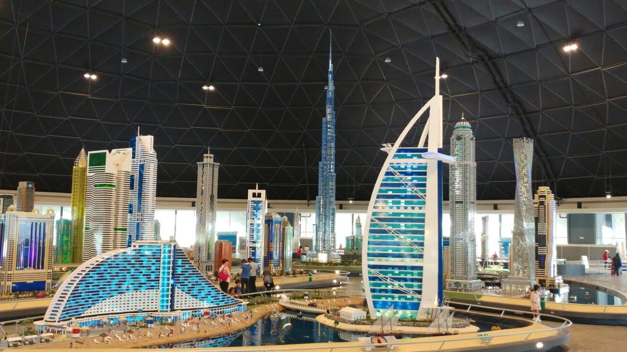 Dubai in Miniature, Legoland Dubai Miniland, Burj Khalifa, Dubai Mall, Burj Al Arab in their Glory
