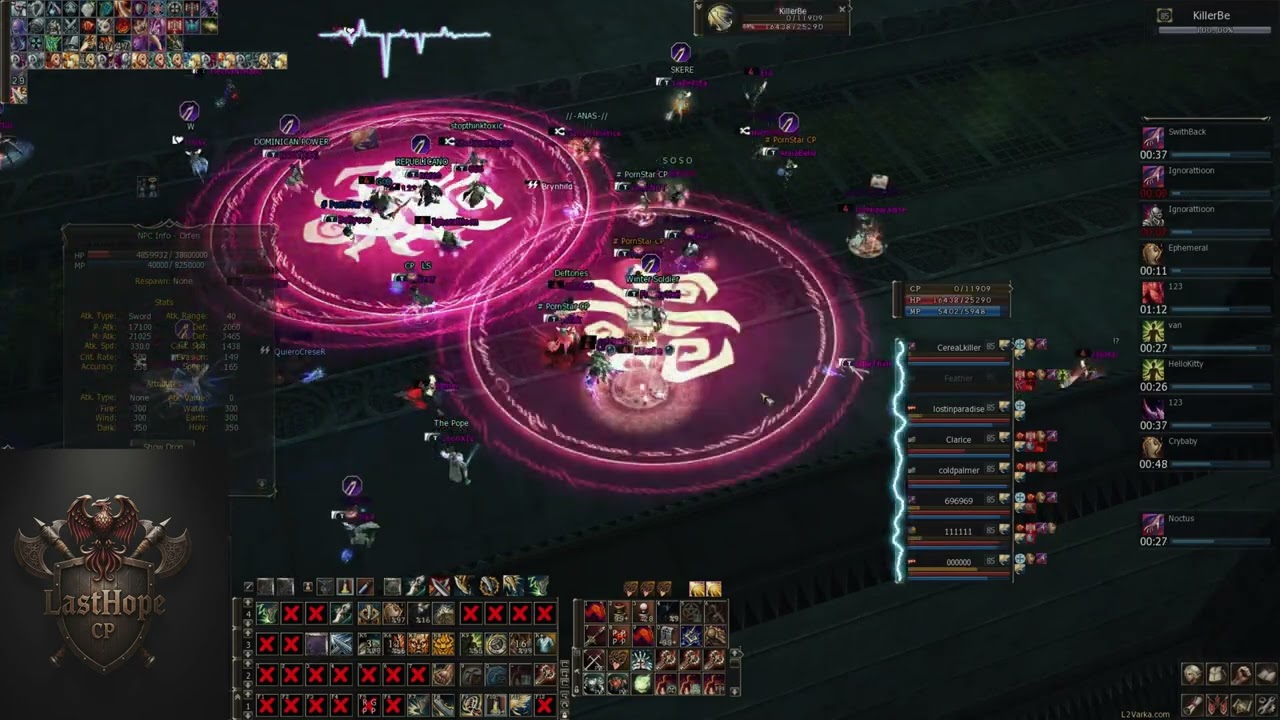epic boss / gvg in last