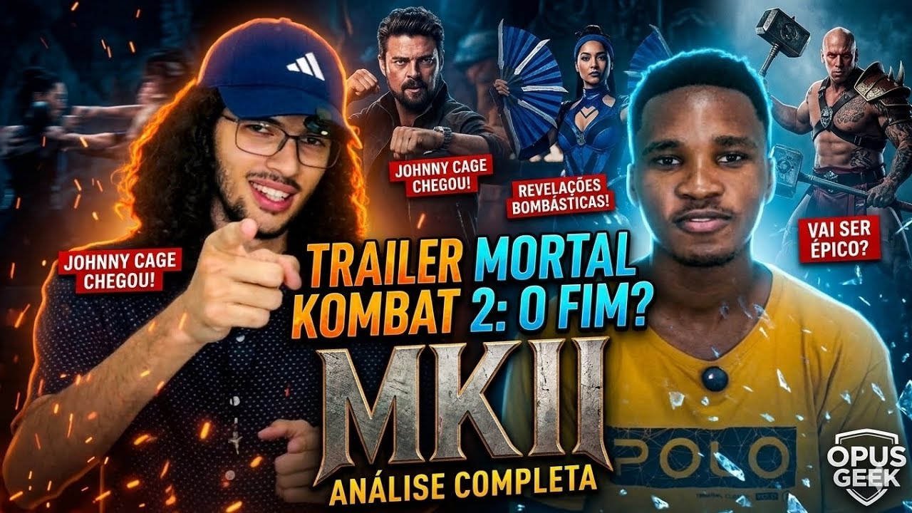 SAIU! MORTAL KOMBAT 2 TRAILER FINAL: JOHNNY CAGE É O HERÓI? (Análise Completa)