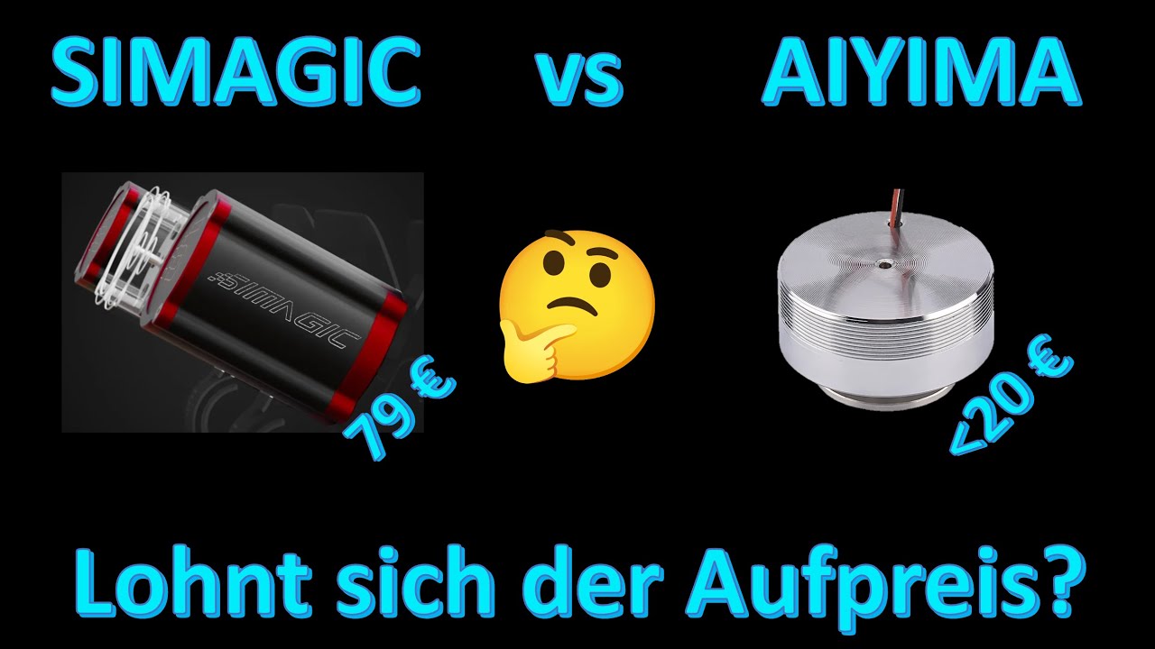 Lohnen sich die Simagic P-HPR Haptic Reaktoren? Test und Vergleich