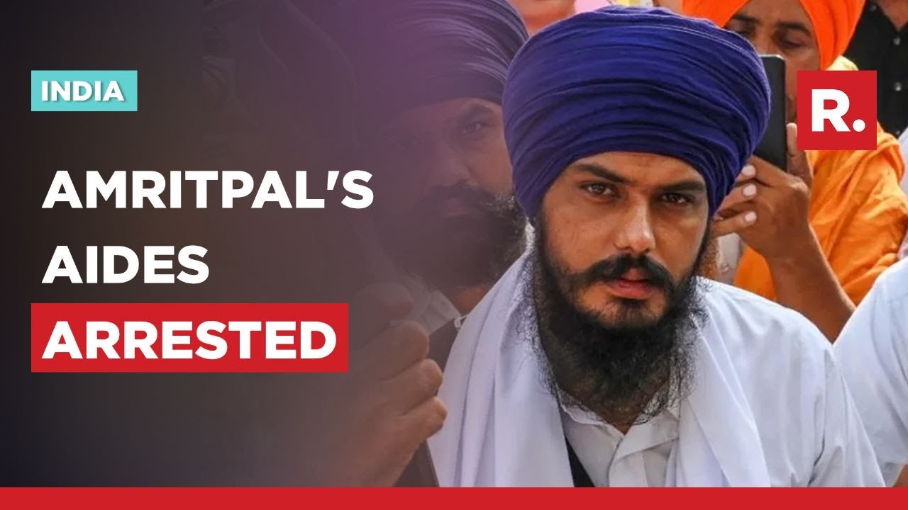 Punjab: Mega Crackdown On Amritpal Singh; CCTV Video Of Aides Arrest Emerges